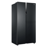 Haier Side by Side Inverter Refrigerator HRF-622IBG -Glass Door - 22 CFT