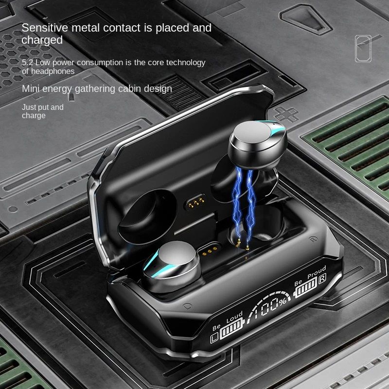 M41 TWS Wireless Headphones Bluetooth Earphones Touch Control Noise Reduction Stereo Waterproof Headsets Earbuds With Microphone