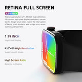 HW8 Max Smartwatch NFC 1.99-Inches full screen Bluetooth Call Women Men Smart Watch
