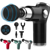 Original Mini Body Massager - 32 Speed 4 Heads Chargeable Fascial _Gun