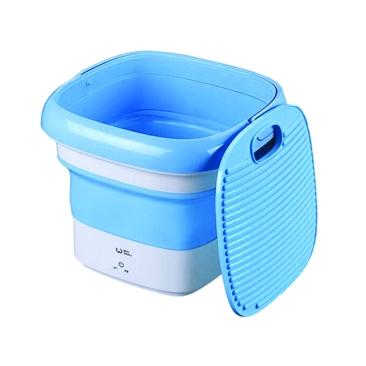 Mini Washing Machine Foldable Bucket Type Laundry Clothes Washer