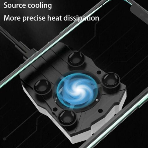 P11 Mobile Phone Cooler Cooling Fan Game Pad Holder Bracket Fan Radiator for Smartphones  and  Tablets