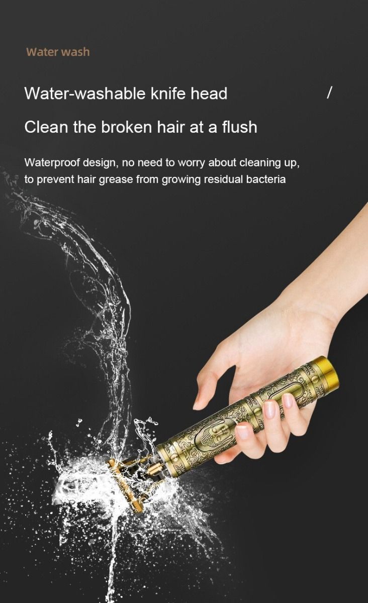 Electric Hair Clipper Professional USB Cordless Trimmer Grooming Kit Hair Machine