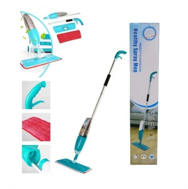 Healthy Spray Mop with Removable Washable Cleaning Microfiber Pad