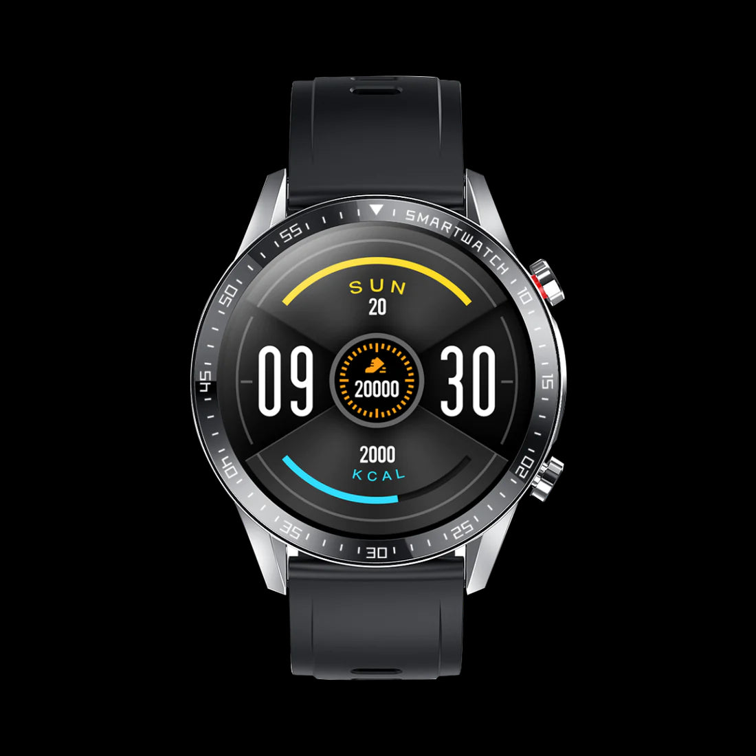 YOLO Fortuner Bluetooth Calling Smart Watch 1.3” HD Display Music Playback 24-7 Heart Rate SpO2 Blood Pressure Sleep Monitoring Fitness Tracker IP67 Waterproof Smart Watch for Men  and  Women
