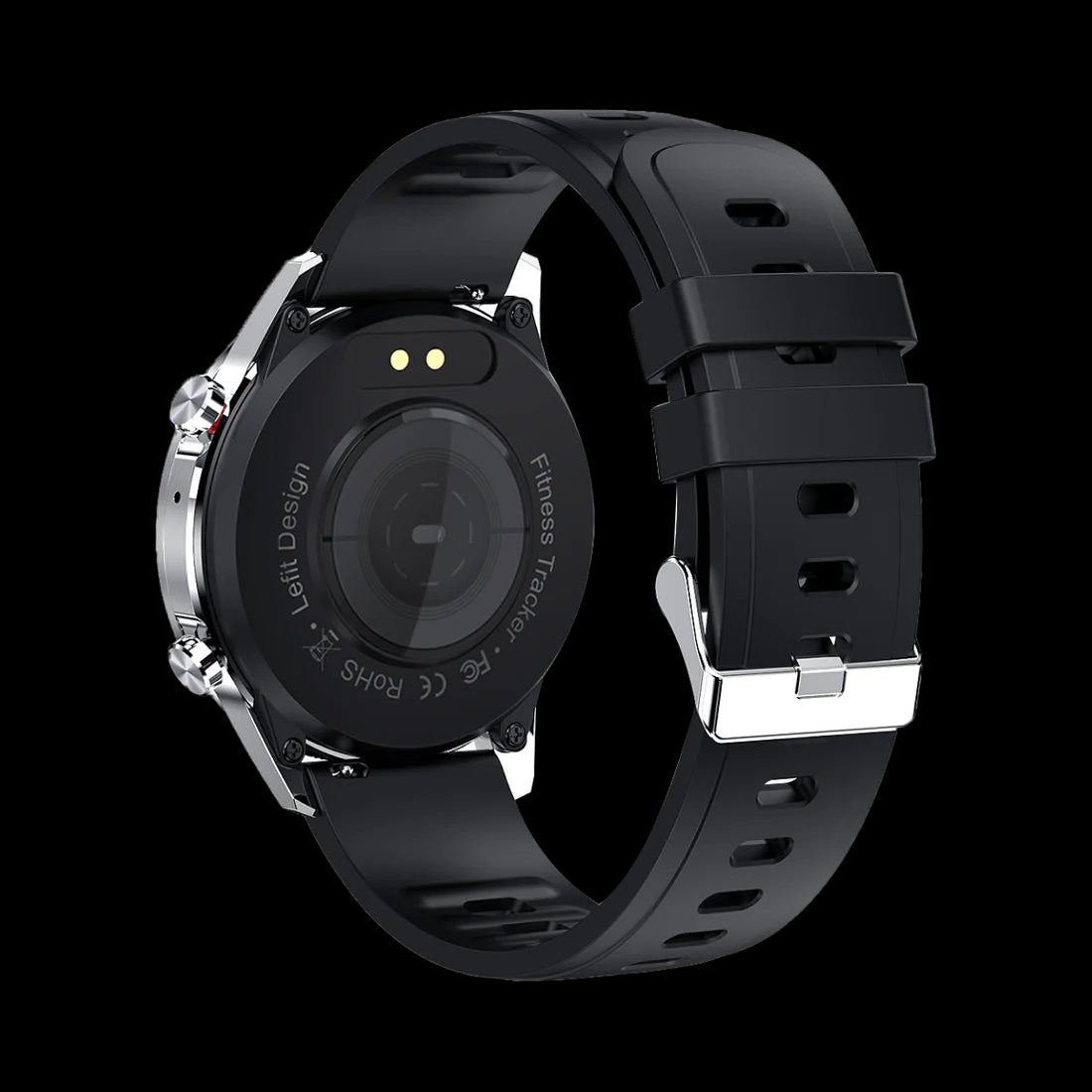 YOLO Fortuner Bluetooth Calling Smart Watch 1.3” HD Display Music Playback 24-7 Heart Rate SpO2 Blood Pressure Sleep Monitoring Fitness Tracker IP67 Waterproof Smart Watch for Men  and  Women
