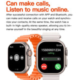 T900 Ultra Smart Watch 1:1 Case 2023 New 2.09-Inches Series 8 Ultra Bluetooth Call Waterproof 49mm Games Wireless Charging Smartwatch